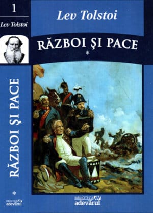 Razboi si pace vol. I-IV (Lev Tolstoi) colectia Adevarul nr. 1-4