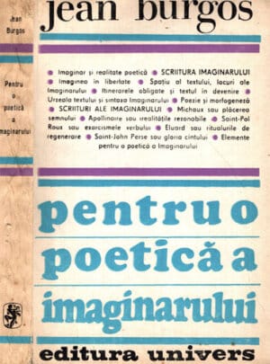 Pentru o poetica a imaginarului (Jean Burgos)