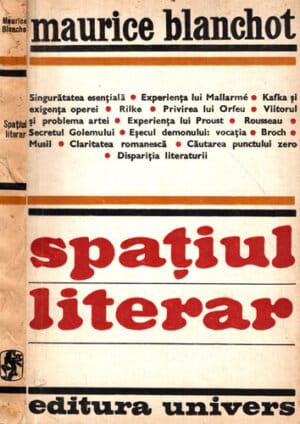 Spatiul literar (Maurice Blanchot)