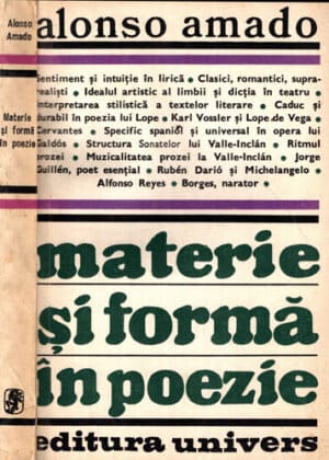 Materie si forma in poezie (Alonso Amado)