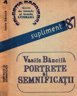 Portrete si semnificatii (Vasile Bancila) colectia Capricorn