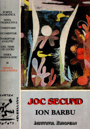 Joc secund (Ion Barbu) colectia Cartea scolarului grabit