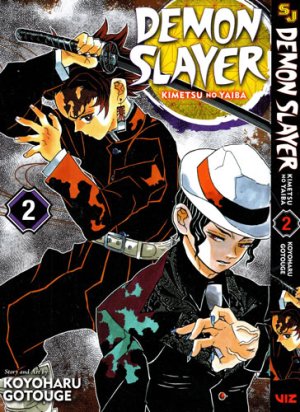 Demon Slayer (Kimetsu Noyaba) volum de benzi desenate cu text in limba engleza