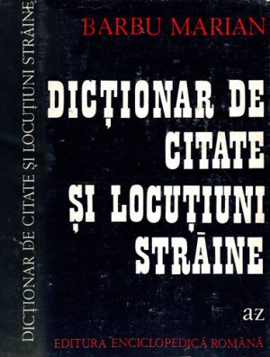 Dictionar de citate si locutiuni straine (Barbu Marian)