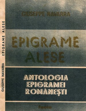 Epigrame alese - antologia epigramei romanesti (Giuseppe Navarra)