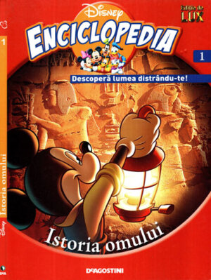 Istoria omului (Petros Kapnistos) colectia Disney enciclopedia nr. 1