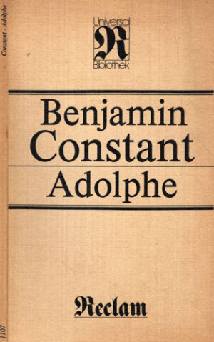 Adolphe (Benjamin Constant)