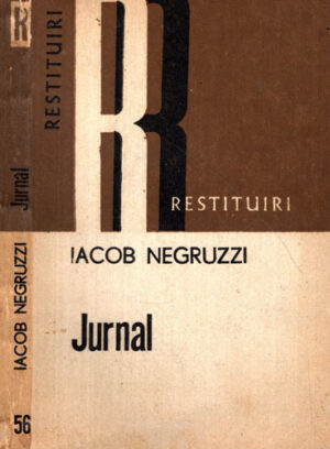 Jurnal (Iacob Negruzzi) colectia Restituiri