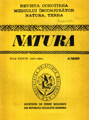 Natura, revista stiinta naturale si geografie din Republica Populara Romana nr. 3 / 1961 (Andrei Marin)