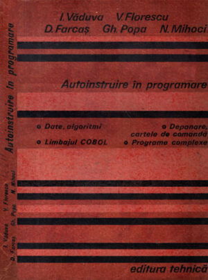 Autoinstruire in programare (date, algoritmi, limbajul Cobol, depanare cartele de comanda, programe complexe)