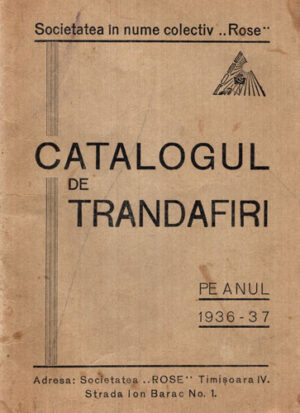 Catalogul de trandafiri pe anul 1936-1937 (Doris Colonel Simboteanu)