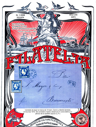 Filatelia , revista de cultura filatelica a Federatiei Filatelice Romane nr. 1 / 2008 (Serban Dragusanu) Filatelia , revista de cultura filatelica a Federatiei Filatelice Romane nr. 1 / 2008 (Serban Dragusanu)