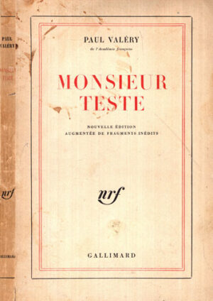 Monsieur teste (Paul Valery)