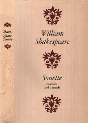 Sonette (William Shakespeare) editie bilingva englisch und deutsch