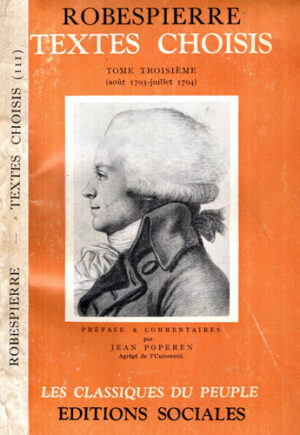 Textes choisis - tome troisieme (Robespierre)