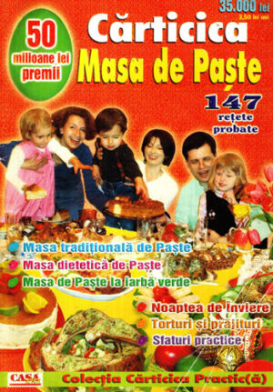 Carticica masa de paste  - 147 de retete probate  (Teodora Mandru) colectia Carticica practica