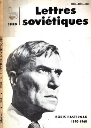 Lettres sovietiques, revista nr. 384 / 1980 (Boris Pasternak)
