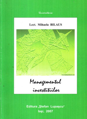 Managementul investitiilor (Mihaela Bilaus)