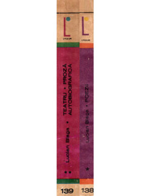 Poezii. Teatru. Proza autobiografica vol. I+II (Lucian Blaga) colectia Lyceum