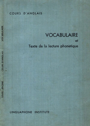Vocabulaire et texte de la lecture phonetique (Colectiv de Autori)