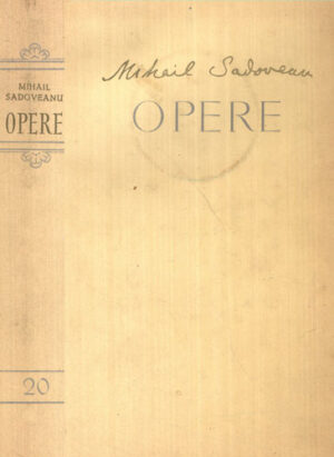 Opere vol. 20 - publicistica 1936-1955(Mihail Sadoveanu)