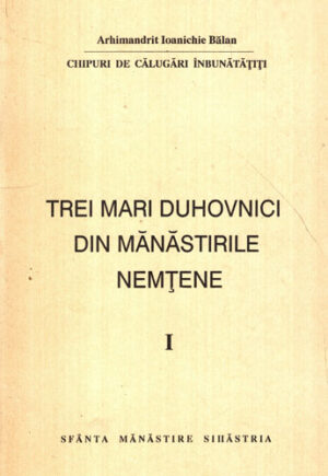 Trei mari duhovnici din manastirile nemtene vol. I - chipuri de calugari inbunatatiti (Arhimandrit Ioanichie Balan)