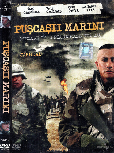 Puscasii marini - jarhead (Chris Cooper, Jamie Fox, Peter Sarsaard) contine DVD Puscasii marini - jarhead (Chris Cooper, Jamie Fox, Peter Sarsaard) contine DVD