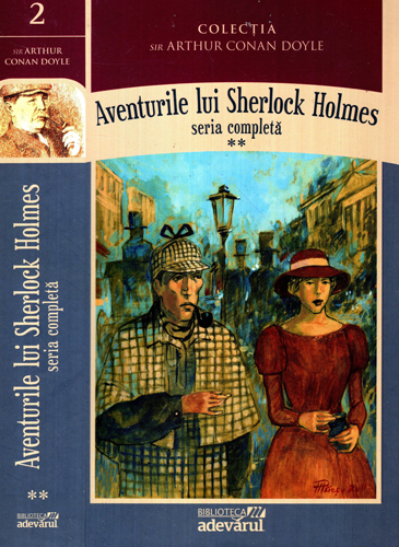 Aventurile lui Sherlock Holmes vol. I-IV (Sir Arthur Conan Doyle) colectia Adevarul nr. 1-4 Aventurile lui Sherlock Holmes vol. I-IV (Sir Arthur Conan Doyle) colectia Adevarul nr. 1-4 - imagine 2