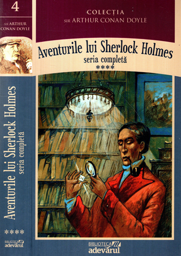 Aventurile lui Sherlock Holmes vol. I-IV (Sir Arthur Conan Doyle) colectia Adevarul nr. 1-4 Aventurile lui Sherlock Holmes vol. I-IV (Sir Arthur Conan Doyle) colectia Adevarul nr. 1-4 - imagine 4
