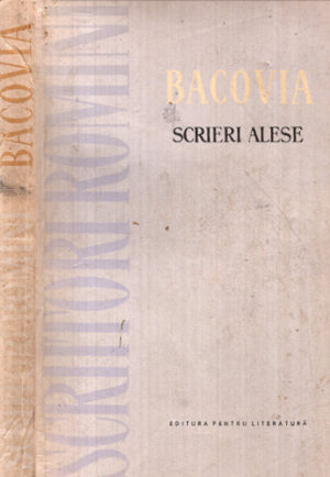 Scrieri alese (George Bacovia) colectia Scriitori romani