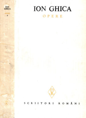 Opere vol. 4 (Ion Ghica)