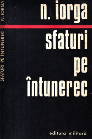 Sfaturi pe intunerec - conferinte la radio (Nicolae Iorga)
