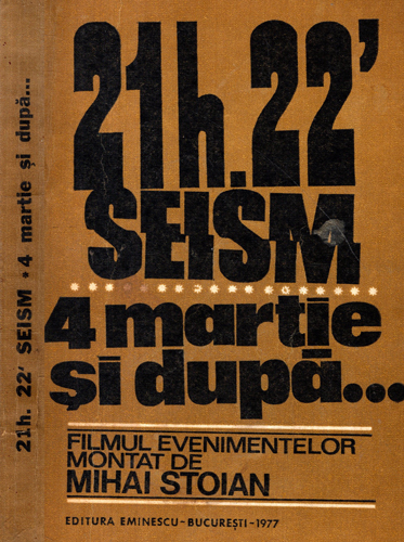 Mihai Stoian - 21 h '22 Seism - 4 martie si dupa... (filmul evenimentelor) Mihai Stoian - 21 h '22 Seism - 4 martie si dupa... (filmul evenimentelor)