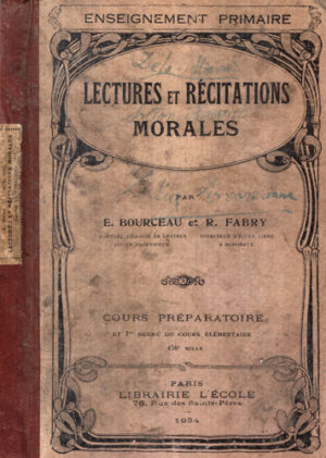 Lectures et recitations morales (L' Abbe Bourceau, Raymond Fabry)