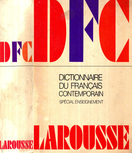Dictionnaire du francais contemporain - special enseignement (Jean Dubois, Rene Lagane, Georges Niobey) Dictionnaire du francais contemporain - special enseignement (Jean Dubois, Rene Lagane, Georges Niobey)