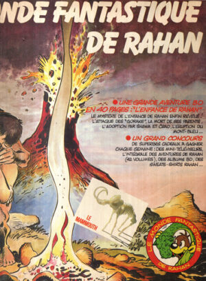 Monde fantastique de Rahan (Colectiv de Autori) album de benzi desenate in limba franceza